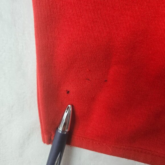 Hudson's Bay Unisex Size Small Canada Maple Leaf Zip Hoodie Red Strong And Free - Picture 13 of 15